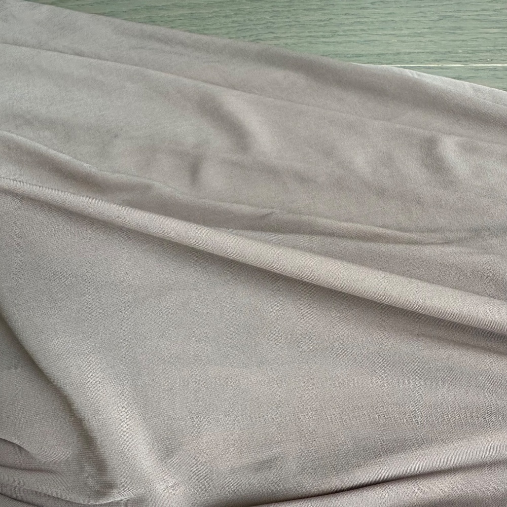 Ronny Kobo Collection One-Shoulder Maxi Dress in Taupe - Picture 8 of 14